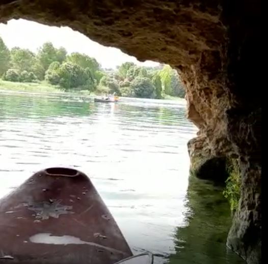 La cueva de la Laguna de San Pedro