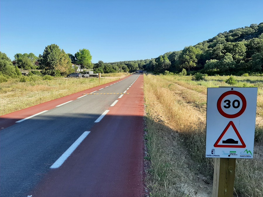 circulación en las lagunas de Ruidera